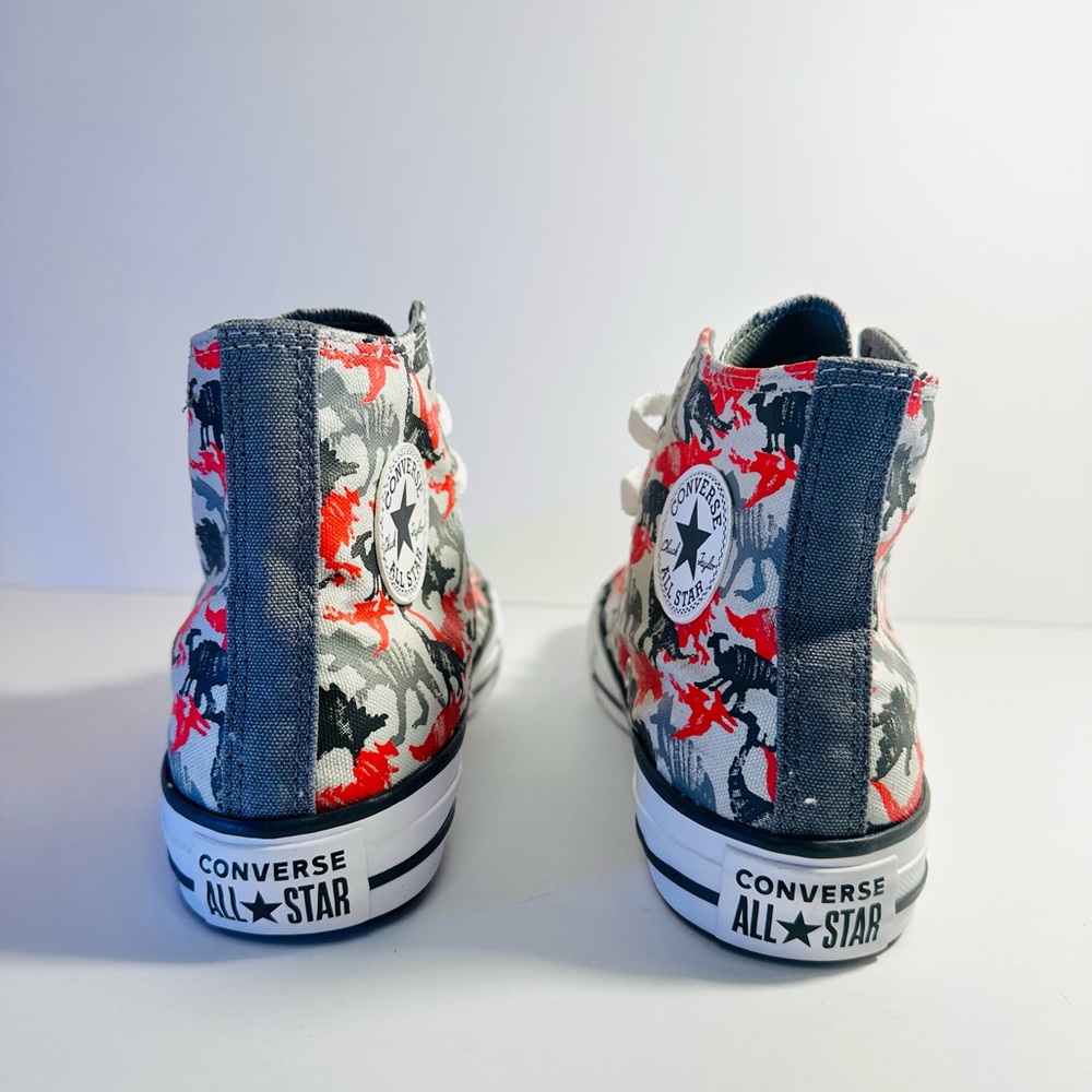 Converse All Star High GS 'Dino Daze - Mouse Dinosaur Sneakers Hi tops - Picture 10 of 12